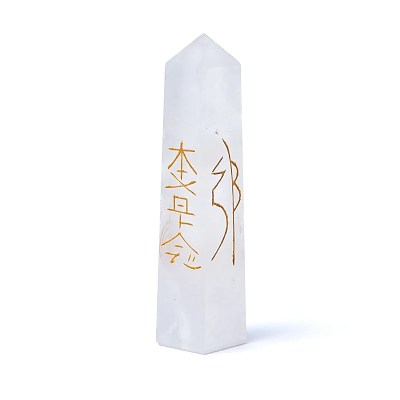 Rock Crystal Obelisk Reiki 1